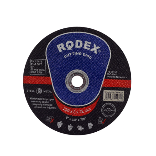 SRM230 RODEX METAL KESİCİ TAŞ 230X3.0X22MM*25