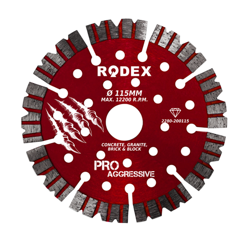 RRF115S RODEX ELMAS KESME PROAGRESİF115MM*20