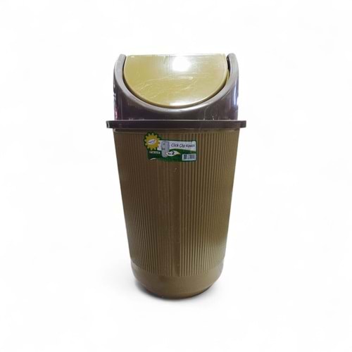 HAK PLASTİK ÇÖP KOVASI CLİCK 2NO*12