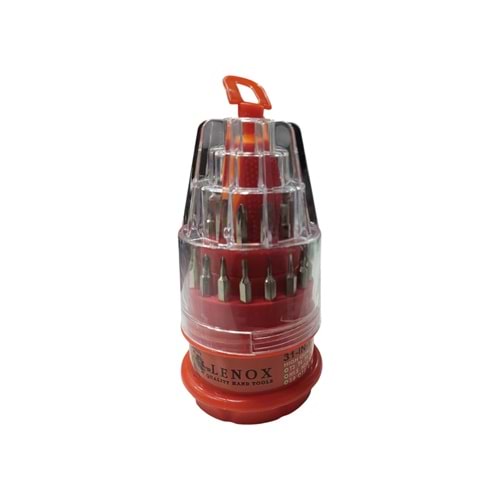 LENOX LNX410 YUMURTA TİPİ TELEFON TORNAVİDA SETİ 31IN1*120