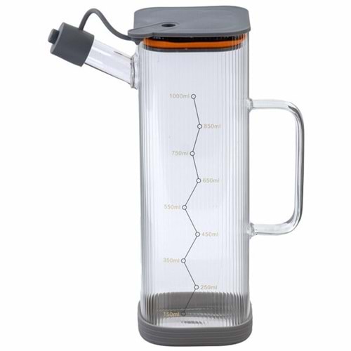 MT58 MİTER 1000ML BOROSİLİKAT CAM YAĞDANLIK*24