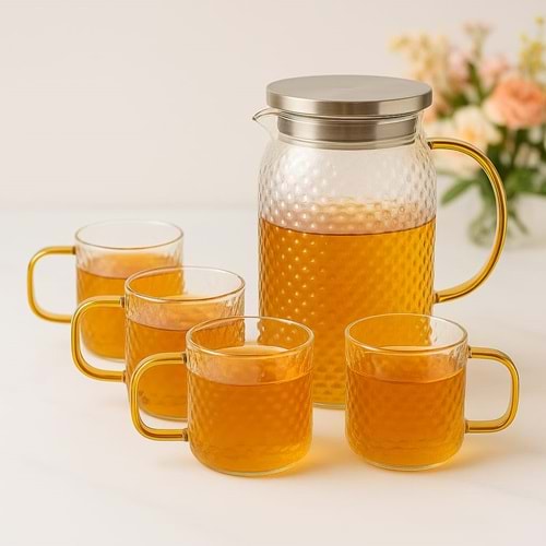 MT002 MİTER SÜRAHİ TAKIMI 5 PRÇ.*8