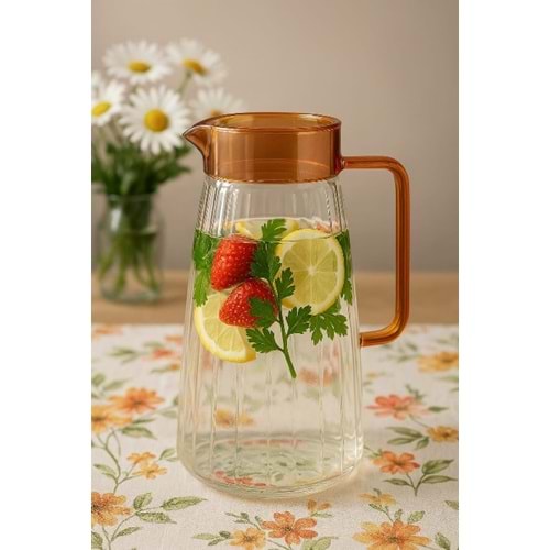 MT68 BOROSİLİKAT SÜRAHİ CAM 1600 ML*12