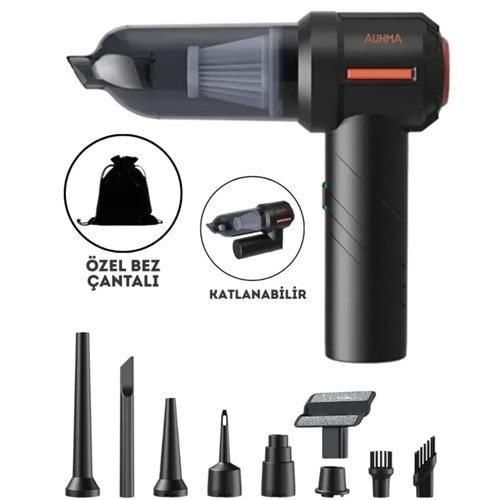 AHV06 AUHMA ARAÇ SÜPÜRGESİ VE ÜFLEME 6000 MAH*20