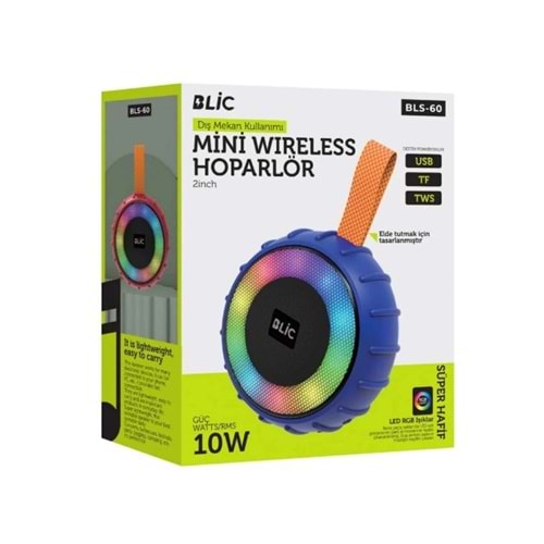 BLS60 BLİC 10W MİNİ HOPARLÖR *40