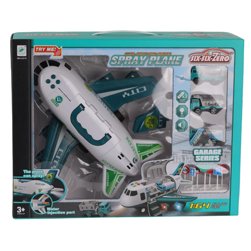 CAN 660-A315 IŞIKLI SESLİ SİS ÇIKARAN KARGO UÇAĞI ARAÇLI*6