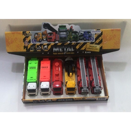 CAN CN2022 KUTUDA 6LI METAL İNŞAAT ARAÇLARI*48