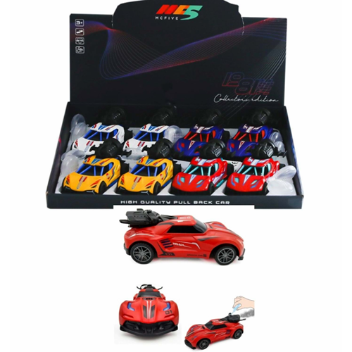 CAN 6632-87SP DUMAN ATAN PİLLİ METAL ARABA*8