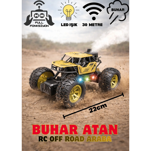 DENİZATI 888P8 DUMAN ATAN JEEP ŞARJLI KUMANDALI*24