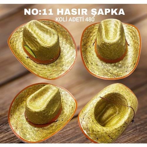 HERTEX NO11 HASIR FÖTR ŞAPKA*120*480