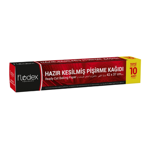 FLODEX HAZIR KESİLMİŞ PİŞİRME KAĞIDI 10LU*24