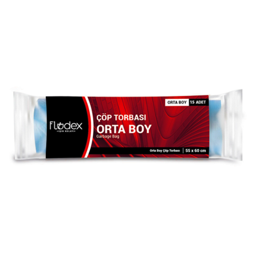 FLODEX ÇÖP TORBASI ORTA BOY*50