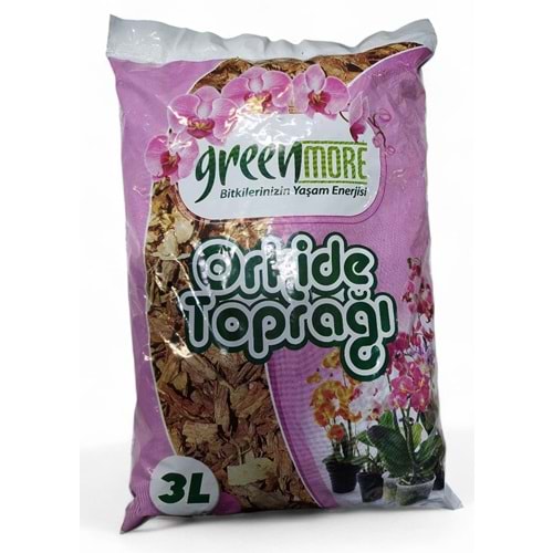 GREEN MORE ORKİDE ÇİÇEK TOPRAK 3LT*15