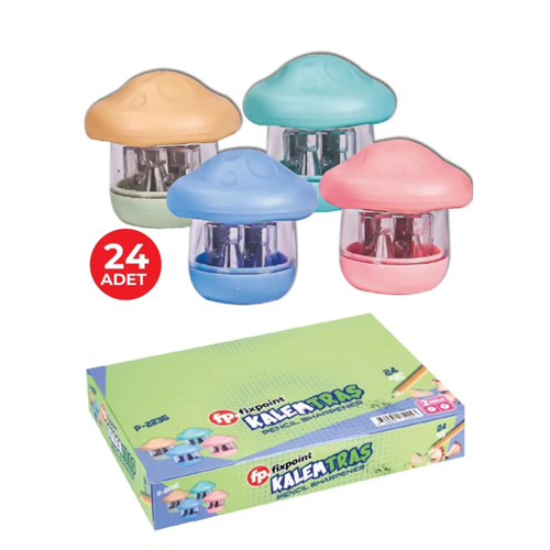 FİXPOİNT P2236 KALEMTRAŞ ÇİFTLİ MANTAR*24