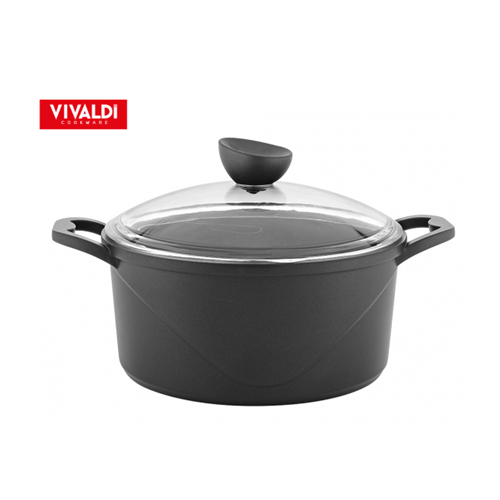 VİVALDİ D059 AKAD DÖKÜM DERİN TENCERE 28CM