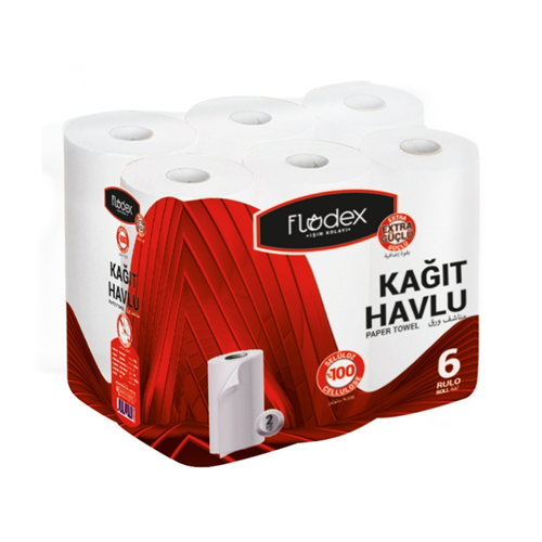 FLODEX KAĞIT HAVLU 2KATLI 6LI*4