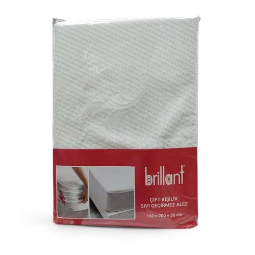 BRİLLANT ÇİFT KİŞİLİK SIVI GEÇİRMEZ ALEZ 160X200+30CM*11