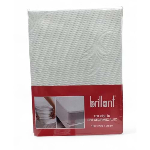 BRİLLANT TEK KİŞİLİK SIVI GEÇİRMEZ ALEZ 100X200+30CM*15