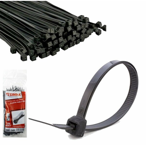 ZİMAK ZMK1602 PLASTİK CIRT KELEPÇE 3.6X250 SİYAH