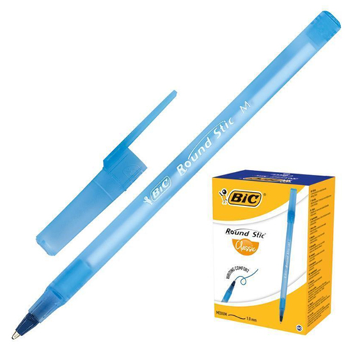 BİC ROUND STİC TÜKENMEZ KALEM MAVİ*60