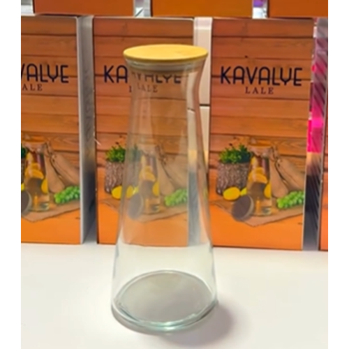 KAVALYE KVL35708 BAMBU KAPAKLI SÜRAHİ 1,2LT*6