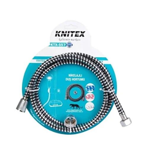 KTX557 KINETEX DUŞ HORTUMU NİKELAJLI KARTLI