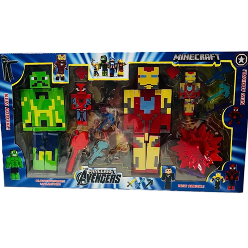 1996 2Lİ DEV MINECRAFT HULK/BATMAN*48