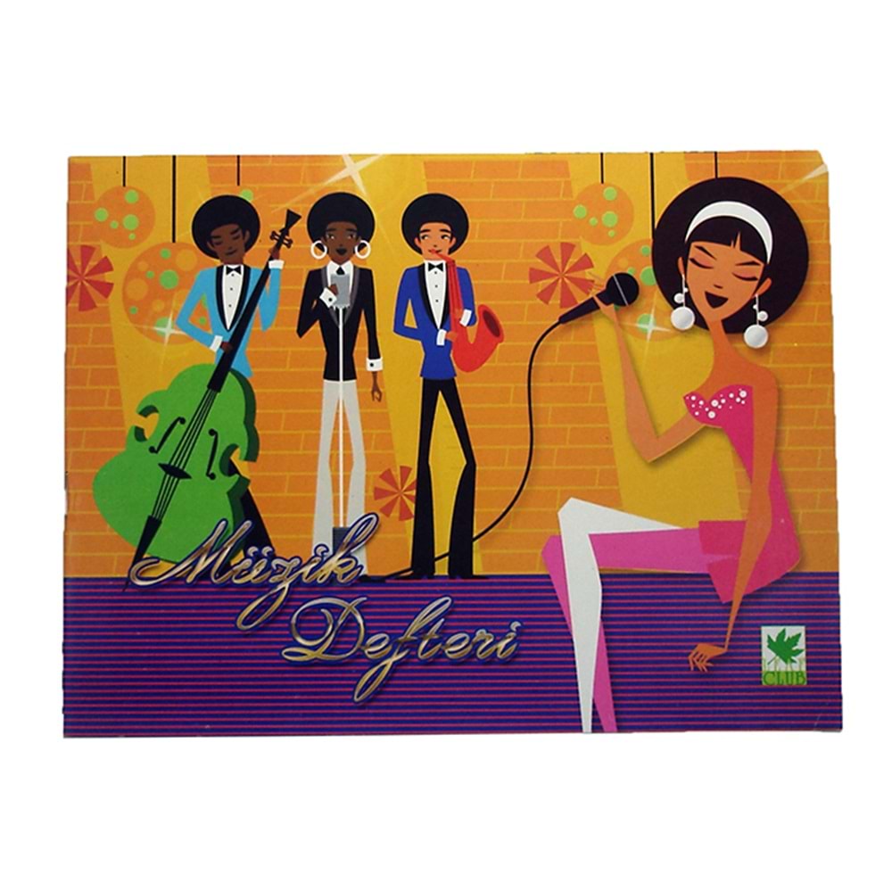 ÇINAR 21001 K.KPK MÜZİK DEFTERİ KÜÇÜK 30 YP*192