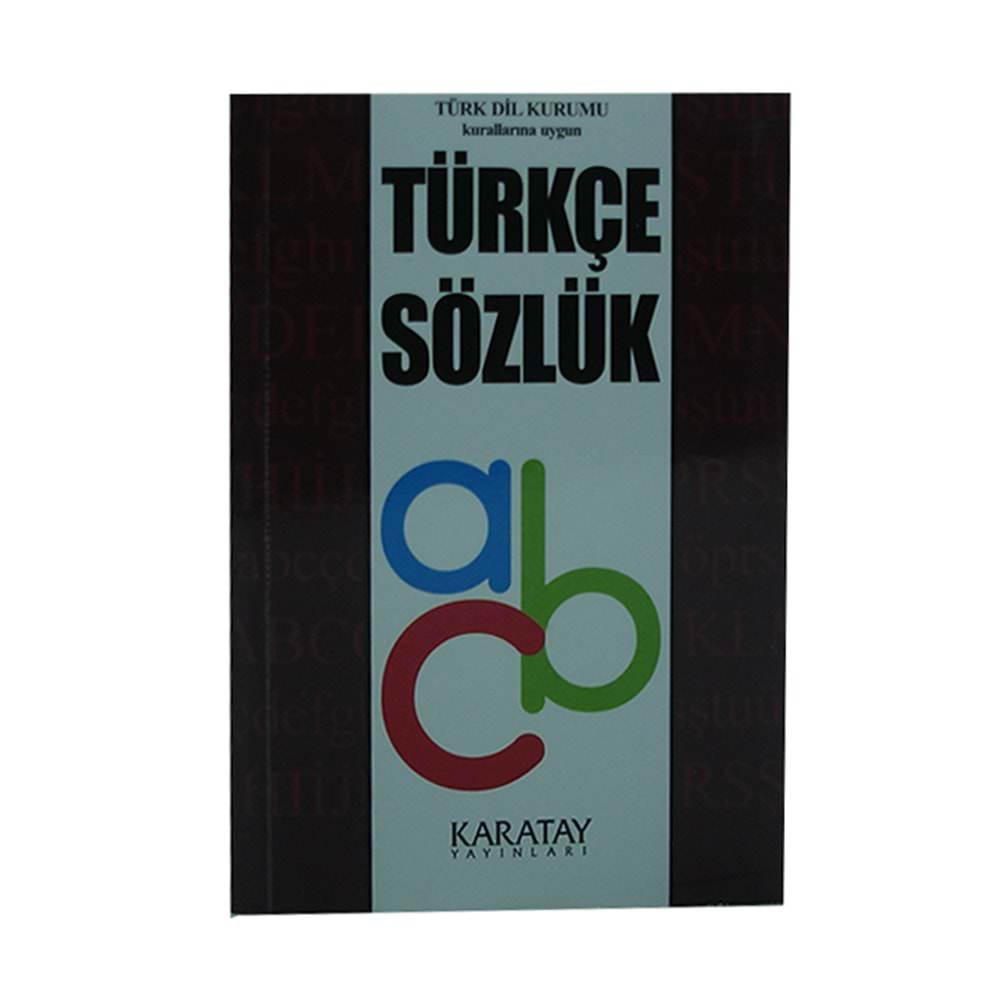 KARATAY TÜRKÇE SÖZLÜK 2.HAMUR*96