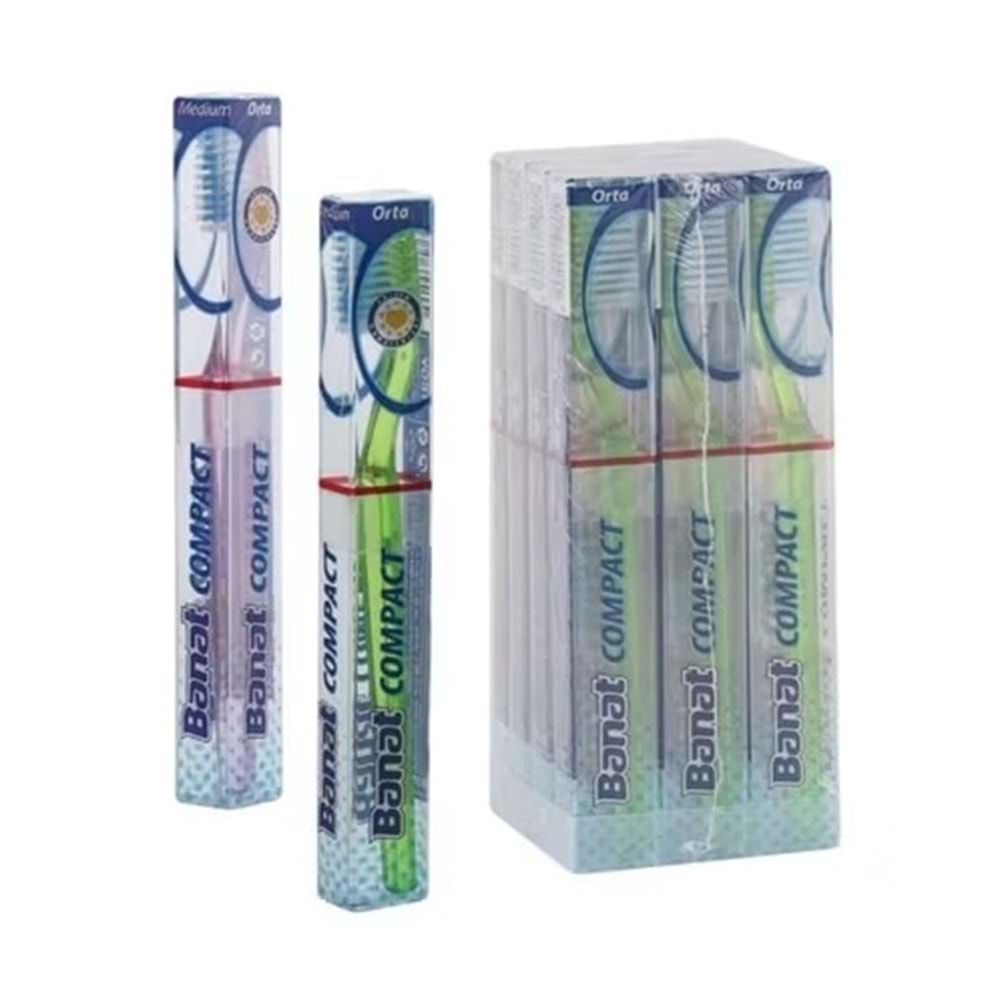 BANAT DİŞ FIRÇASI COMPACT*12*240