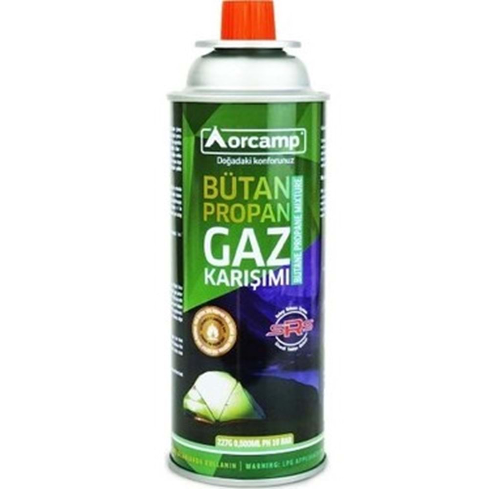 KTS227 ORCAMP KARTUŞ TÜP GAZ 227 GR*24 KORE TİP