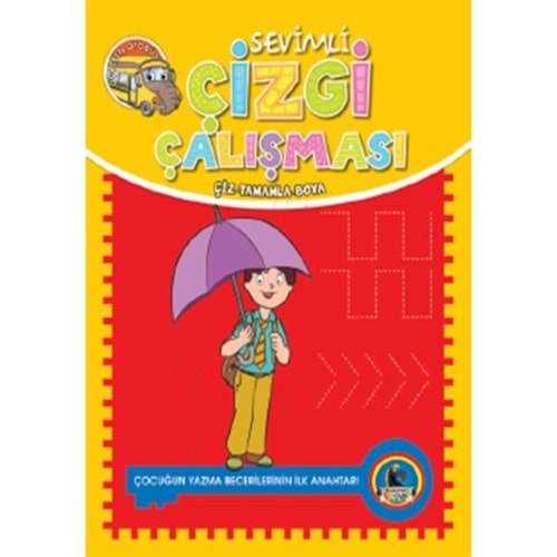 KARATAY SEVİMLİ ÇİZGİ ÇALIŞMASI 6 KİTAP 48 SF.