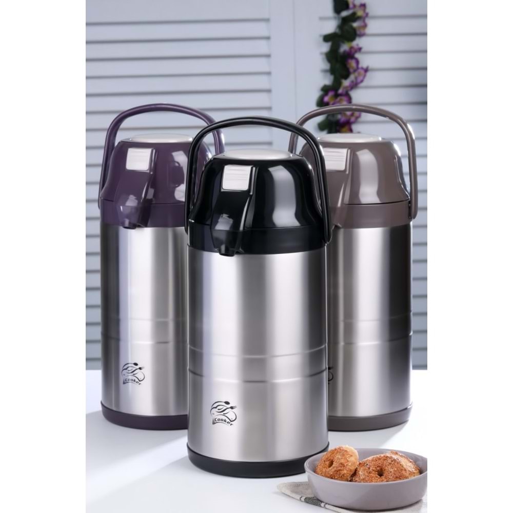 CKR2008 COOKER ÇELİK TERMOS 3.5 LT*6