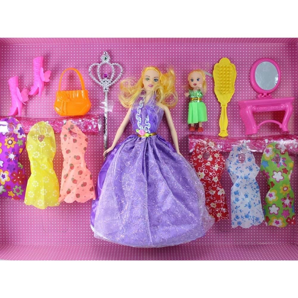 EFE OYUNCAK 264 EDANUR AKSESURLI BEBEK SETİ*24