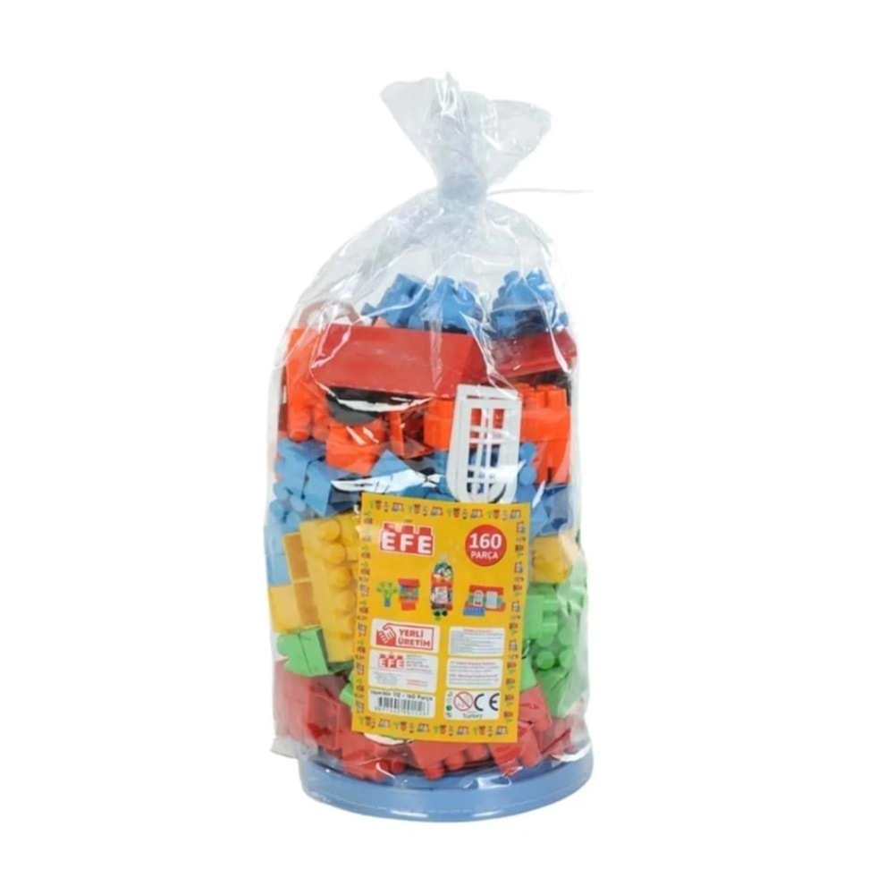 EFE OYUNCAK 112 ZEKA BLOKLARI LEGO 160 PRÇ. PVS*30