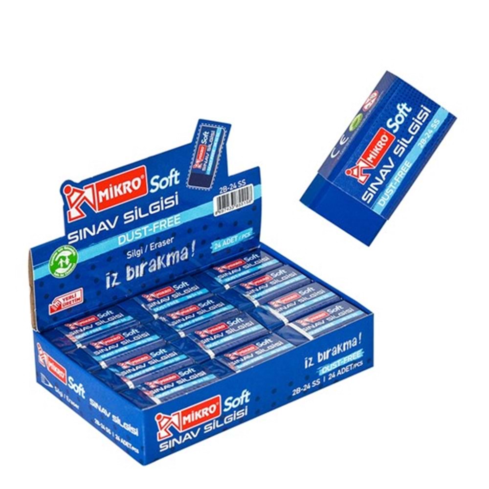 2B24SS MİKRO SINAV SİLGİ SOFT*24