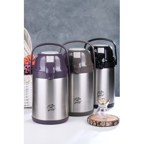 CKR2007 COOKER ÇELİK TERMOS 2.5 LT*6