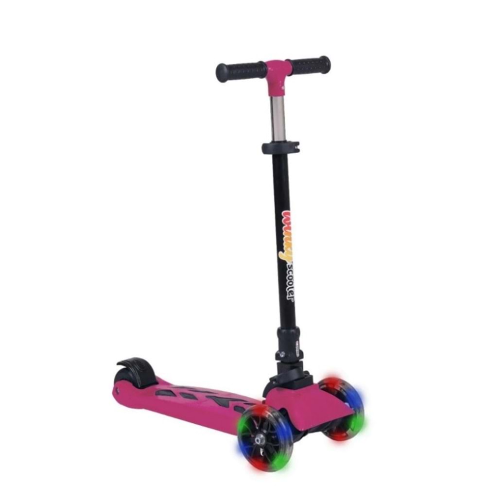 WİNKY SCOOTER PEMBE IŞIKLI (KUTULU)