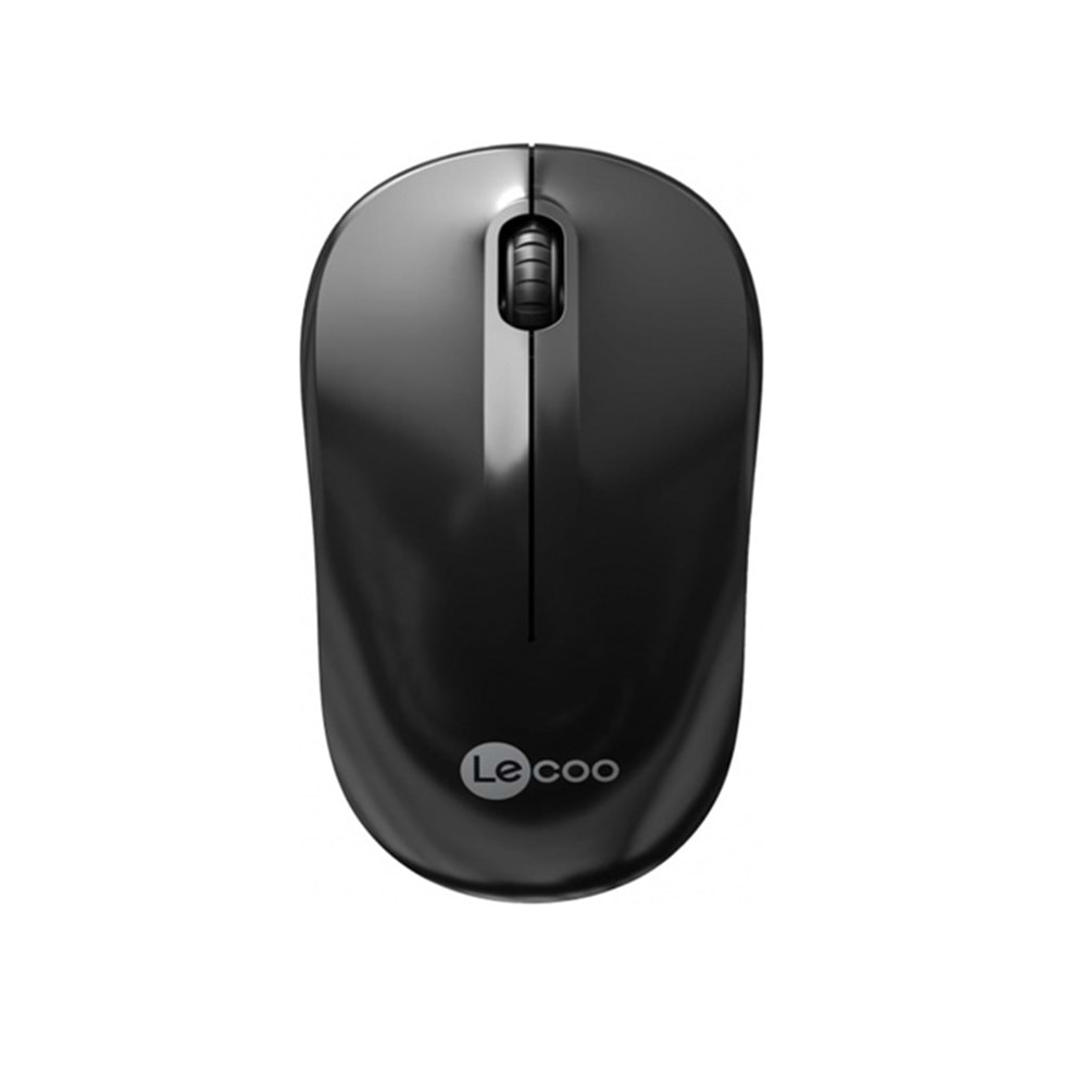 LECOO WS206 3 TUŞLU 1200DPI OPTİK SİYAH KABLOSUZ MOUSE
