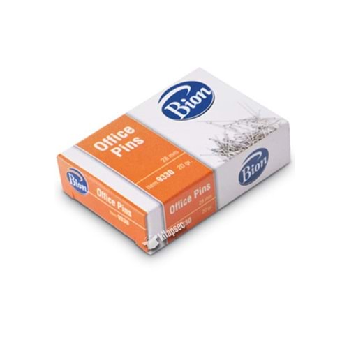 MAS BİON 9330 TOPLU İĞNE 28MM 20GR*36