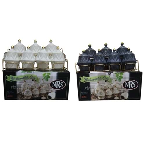 İPEK NRS010X STANDLI BAHARAT SETİ 7 PARÇA*4