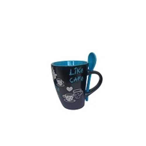 BUENOS 12661 KAŞIKLI KUPA*36