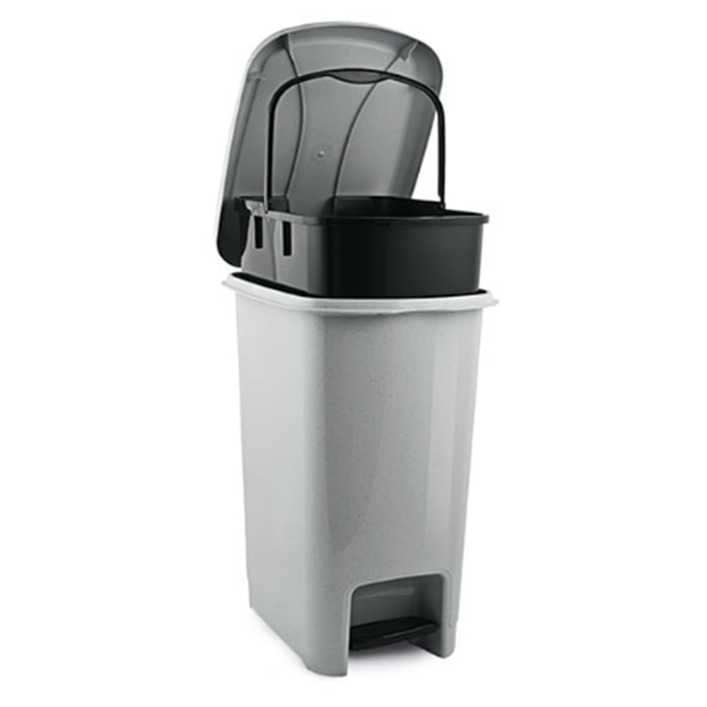 ÜÇSAN M1053 SLİM PEDALLI ÇÖP KOVA 12,5 LT*4