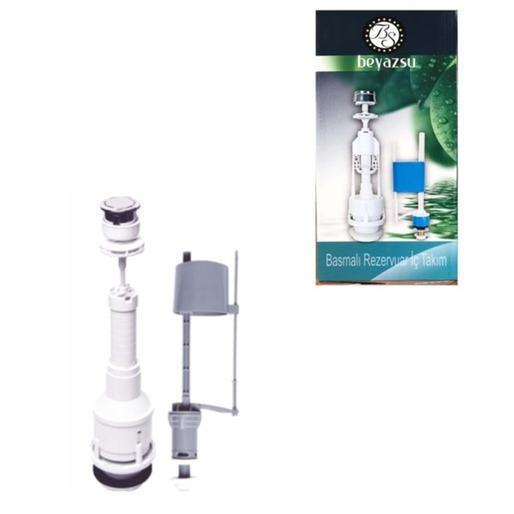 BEYAZSU BASMALI ŞİFON İÇ TAKIM PİRİNÇ *30