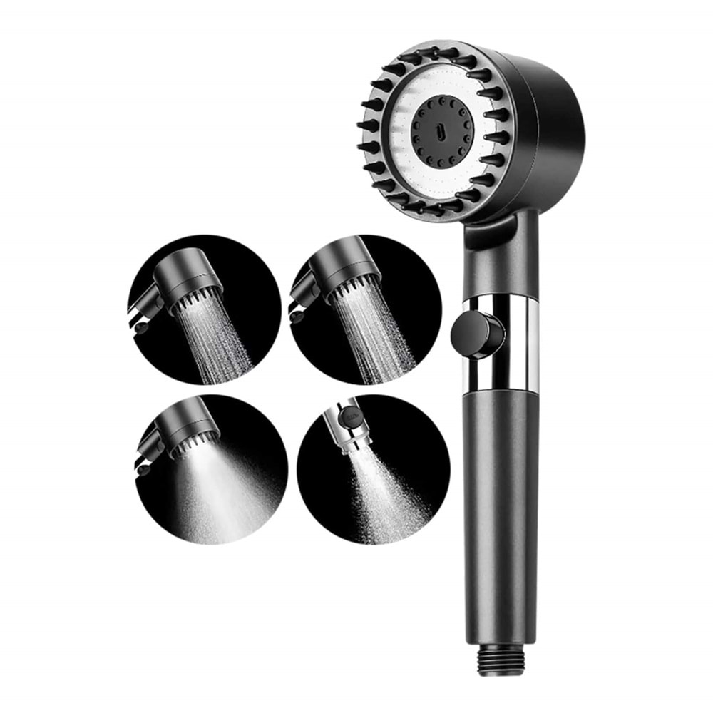 BEYAZSU DUŞ BAŞLIK MASAJLI GRİ*100