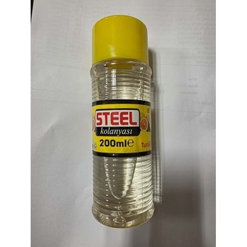 STEEL LİMON KOLONYA 200CC*12