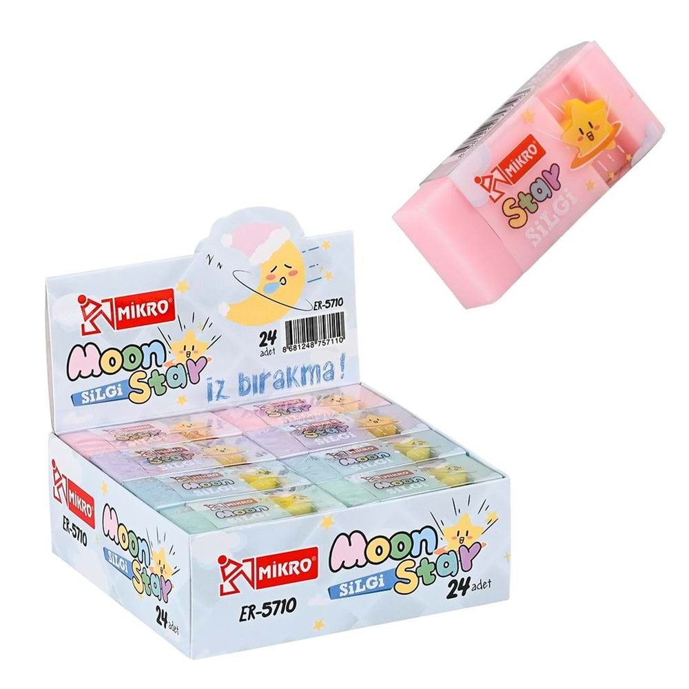 MİKRO ER-5710 MOON STAR SİLGİ *24