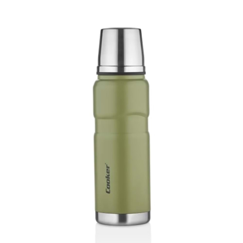 CKR2052 COOKER ÇELİK RENKLİ TERMOS 500 ML *24