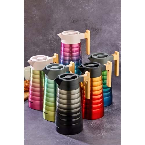 CKR2097 COOKER ÇELİK TERMOS 2 LT *12