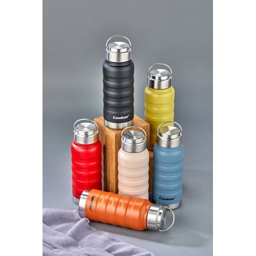 CKR2054 COOKER ÇELİK TERMOS BARDAK RENKLİ 400 ML*24